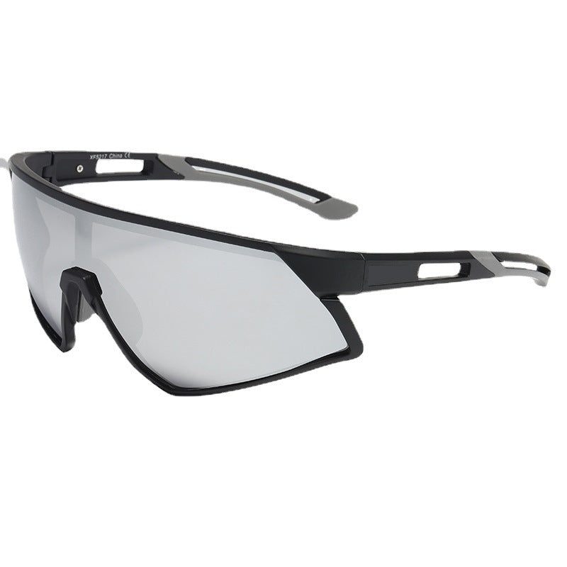 Wholesale One Piece Sports Protective PC Sunglasses