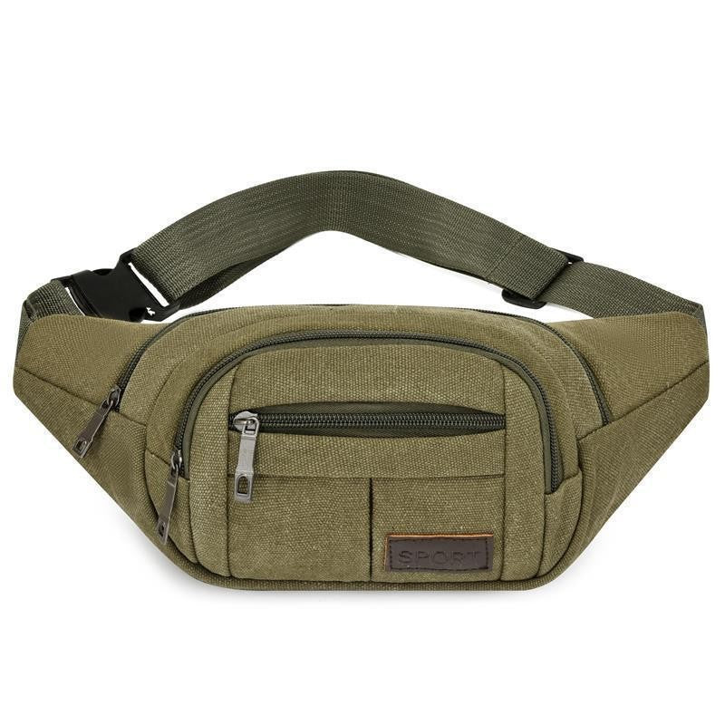 Wholesale Men's waist bag outdoor mountaineering cycling climbing mobile phone bag crossbody chest bag