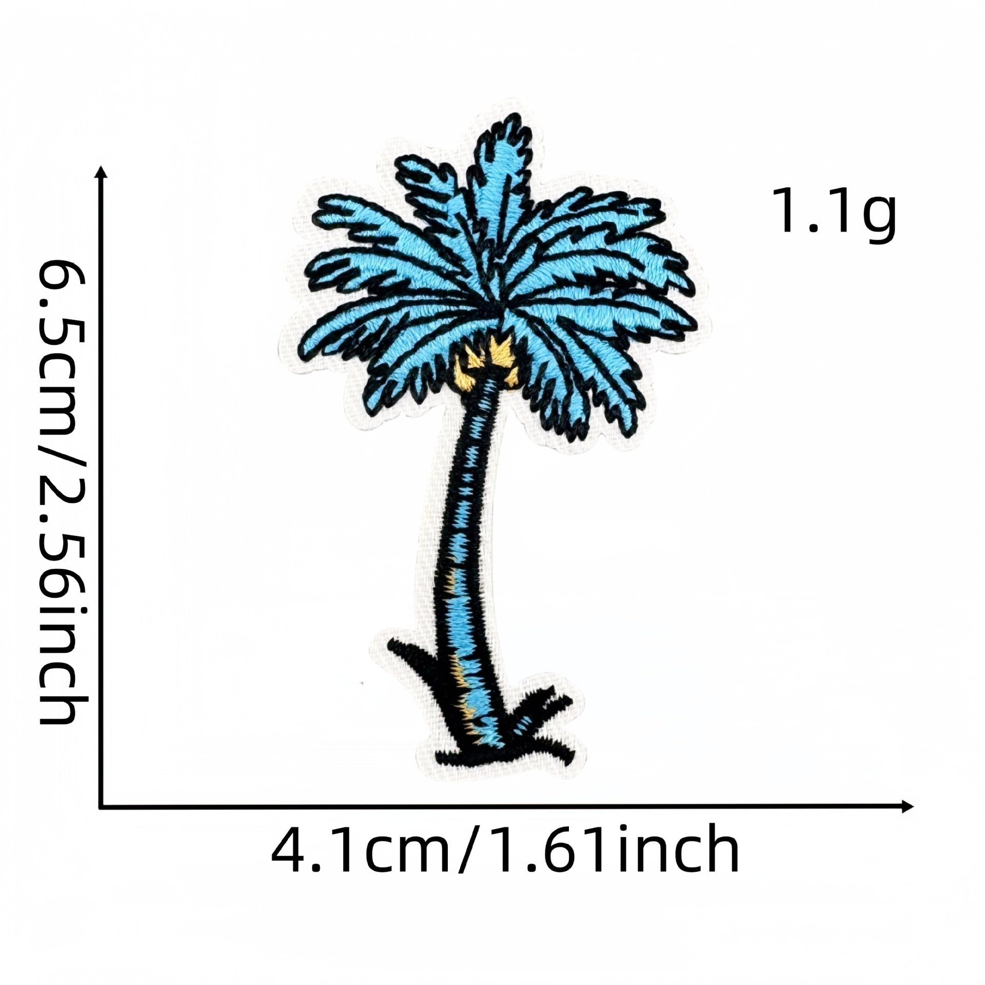 Wholesale Blue series cartoon embroidery DIY patches