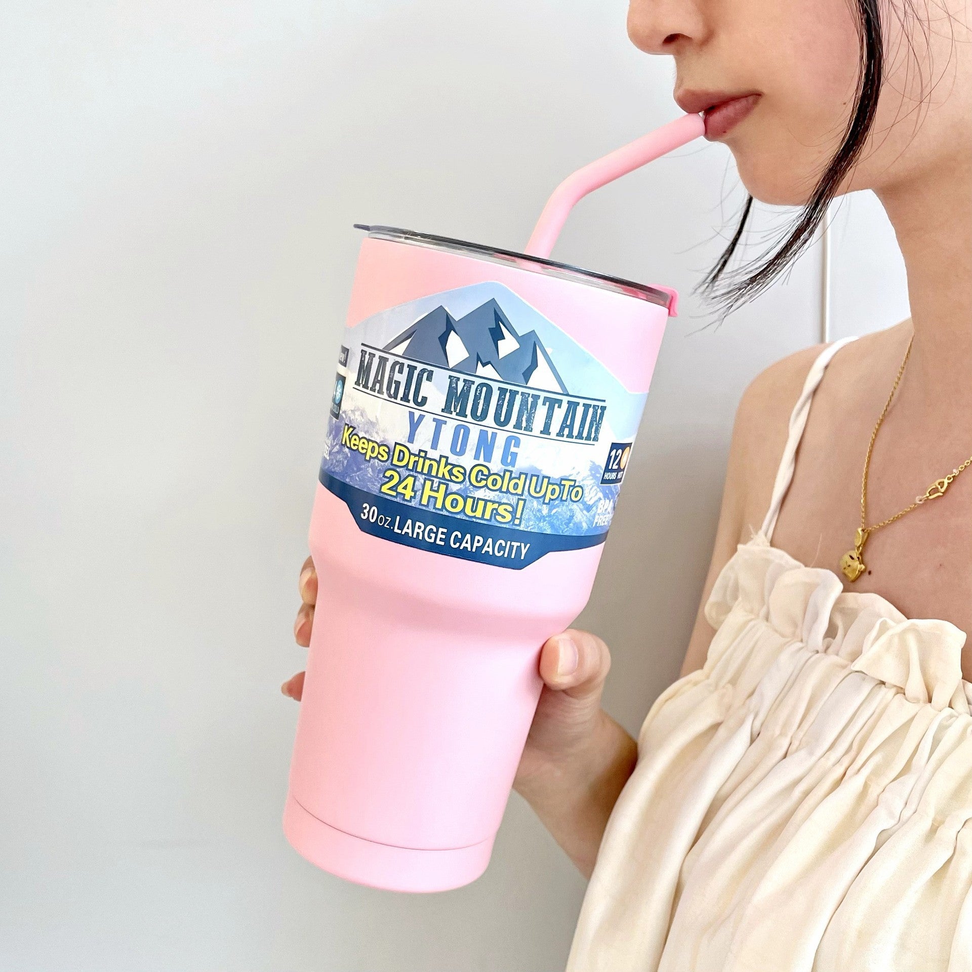 Wholesale30oz Car Cup Stainless Steel Thermos Cup Large Capacity Ice Cup