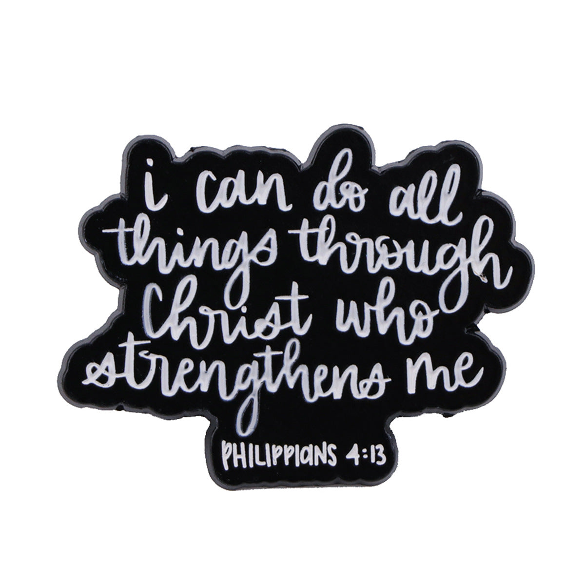 Wholesale Inspirational Quotes Series English Brooch Metal Accessories