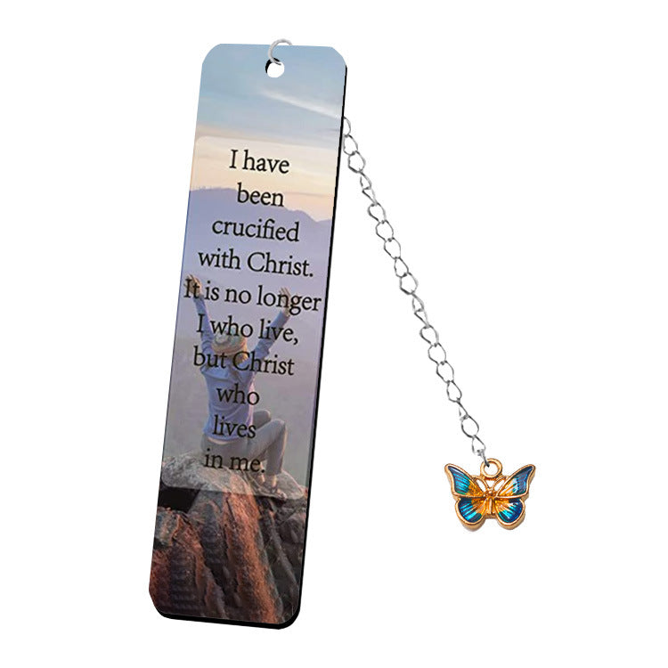Wholesale Creative and Inspirational Stainless Steel Bookmarks