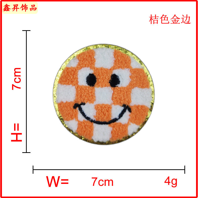 Wholesale English Letter Cloth Stickers Embroidered Clothing Accessories Patches