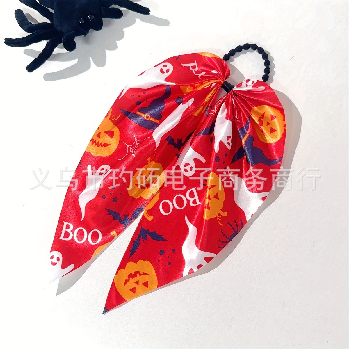 Wholesale  hair accessories ghost bat ribbon pumpkin hair ring