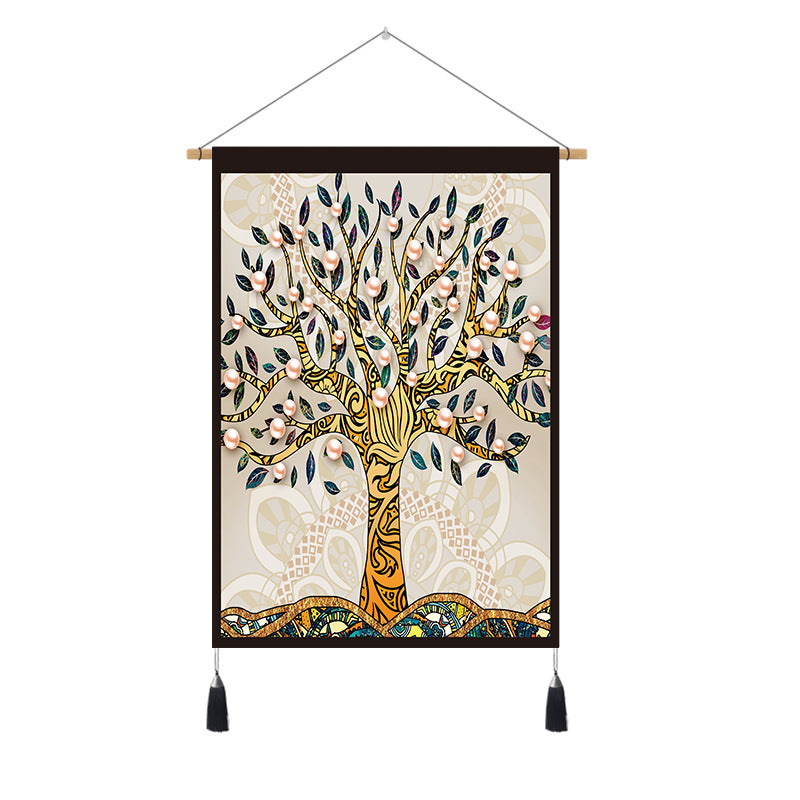 Wholesale Chemical Fiber Ethnic Style Tapestry Hanging Paintings