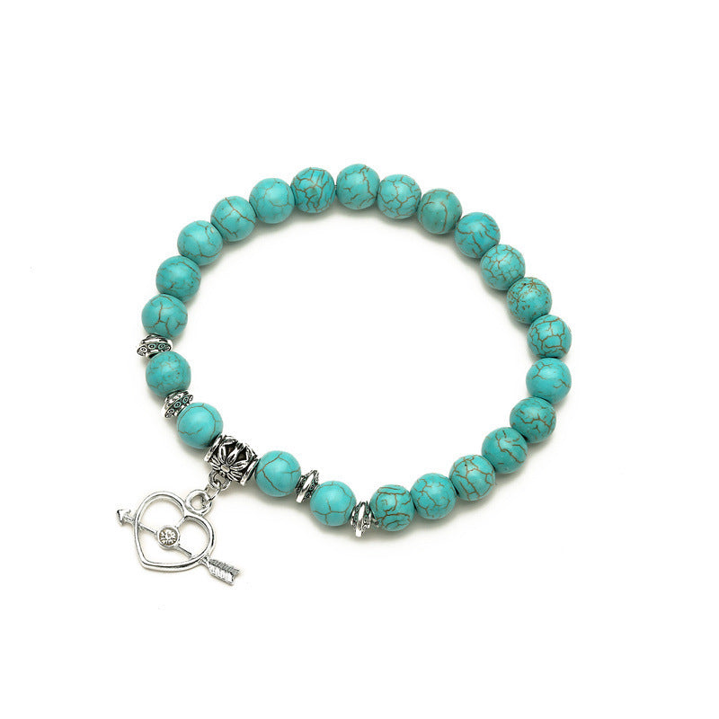 Wholesale Turquoise Cross Onyx Bracelet