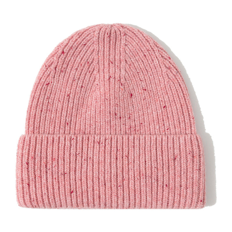 Wholesale Thick Pure Wool Beanie Winter Hat