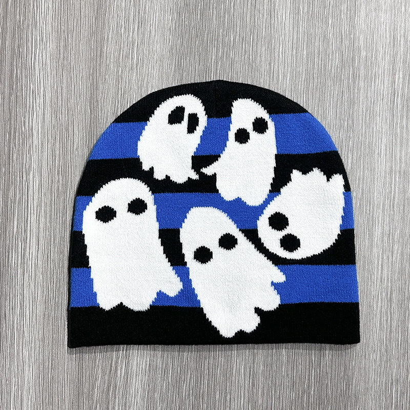 Wholesale Acrylic Halloween Ghost Wool Hats