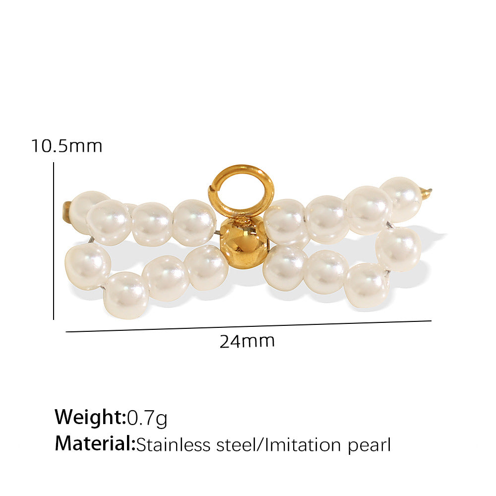 Wholesale Diverse diamond studded stainless steel necklace pendant accessories
