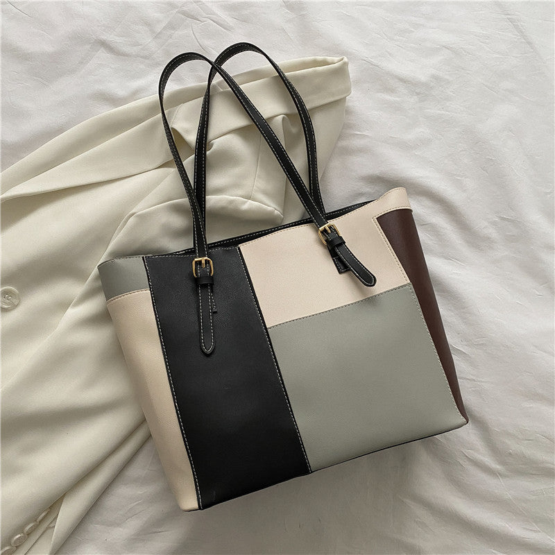 Wholesale large capacity tote bag women' s underarm bag trendy autumn portable