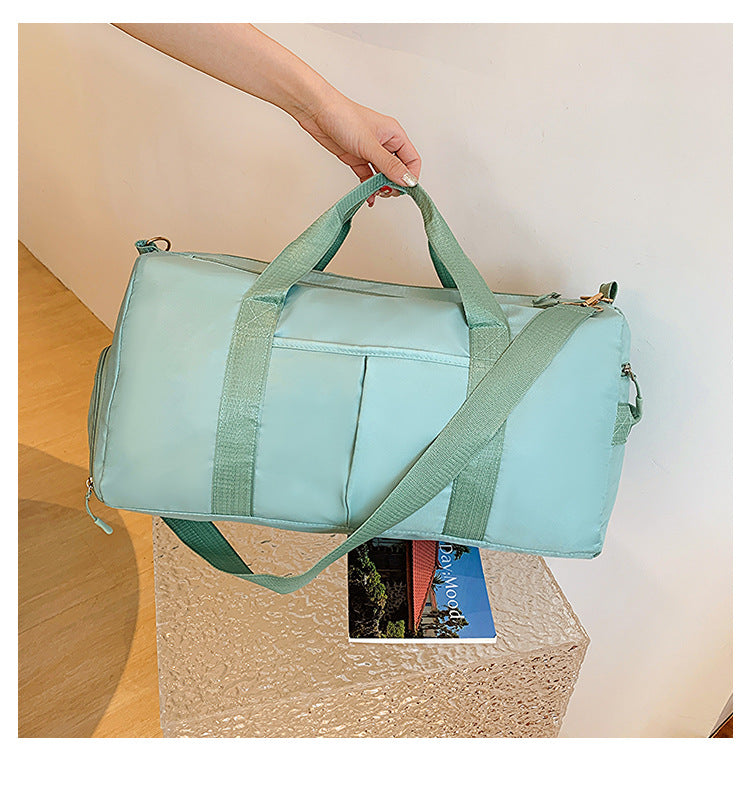 Wholesale Dry and Wet Separation Sports Yoga Fitness Bag Large Capacity Travel Bag