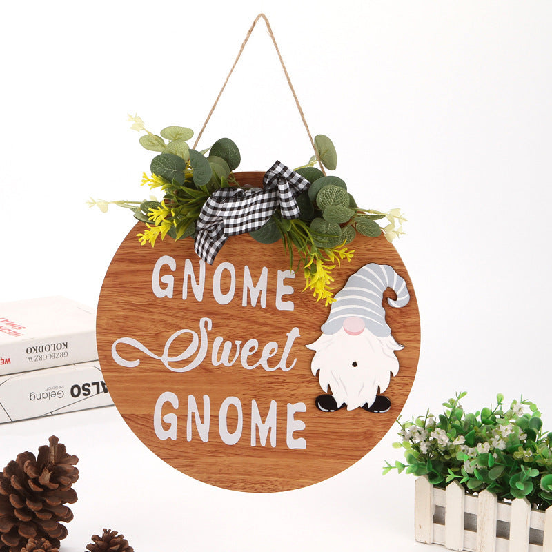 Wholesale Wooden Christmas Halloween Three-dimensional DIY Hanging Tags