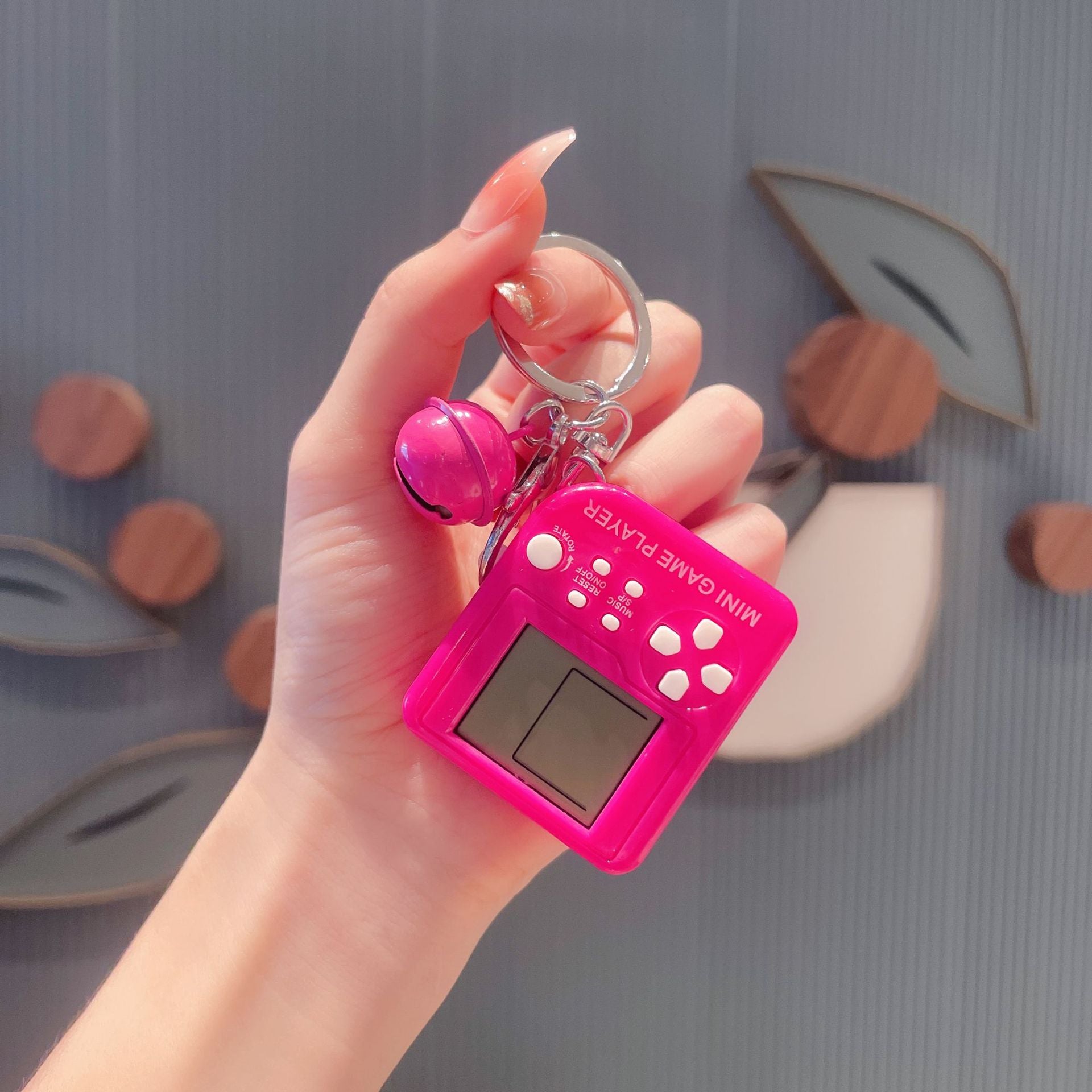 Mini llavero de consola de mini de juego de ABS al por mayor