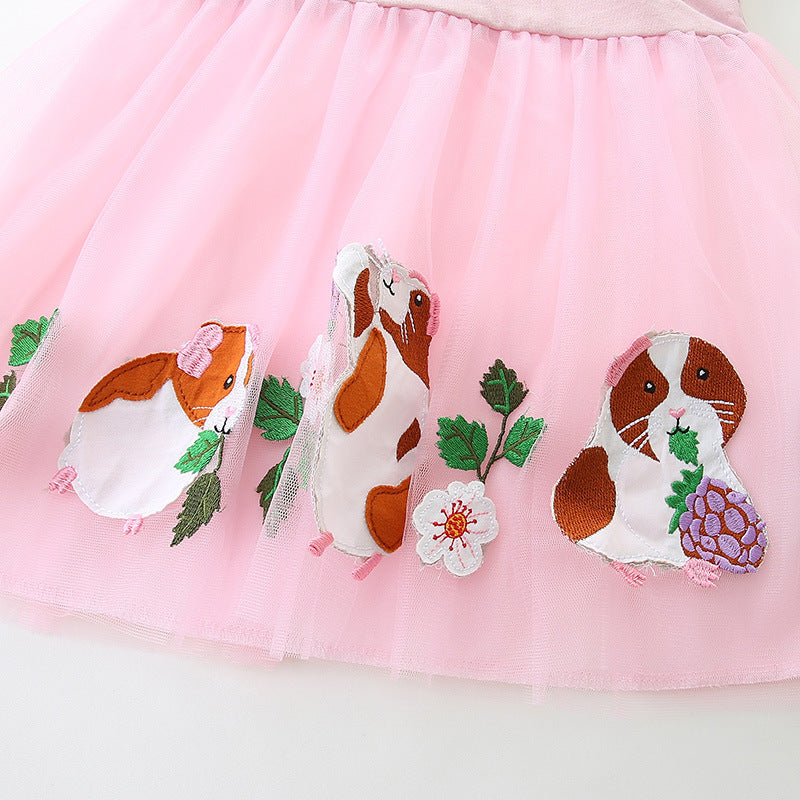 Wholesale Summer Embroidered Cotton Princess Skirt