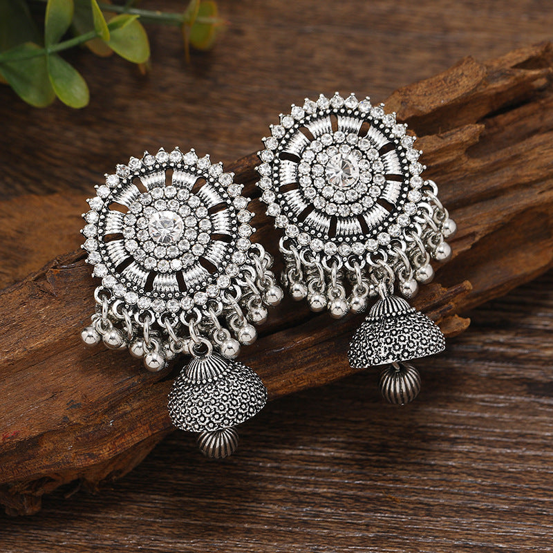 Wholesale Vintage Bohemian Alloy Ethnic Style Earrings