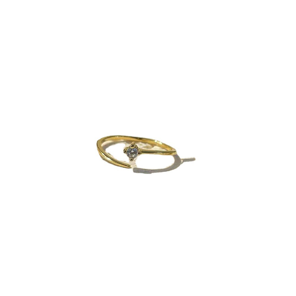 Wholesale Sterling Silver Gold Plated Extra Fine Combination Ring