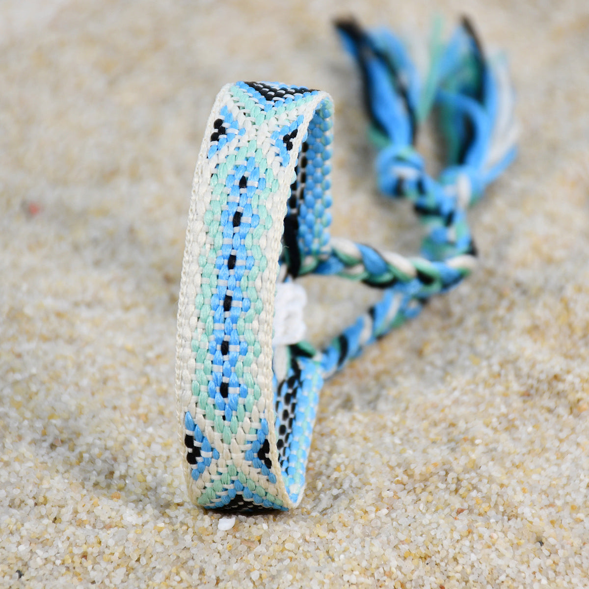 Wholesale colorful tassel lucky hand rope cross-border jewelry