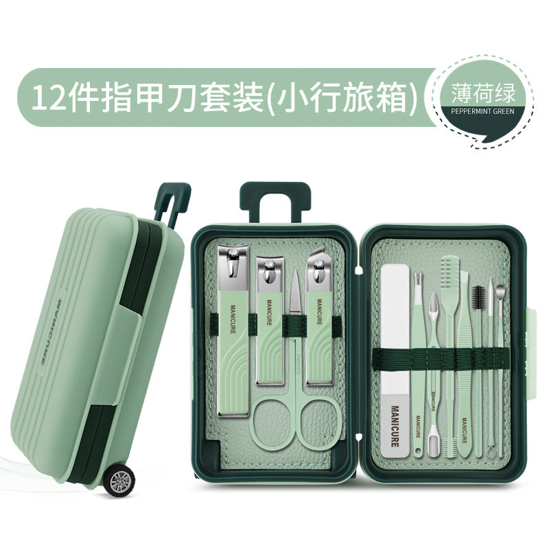 Wholesale Nail Clipper Set Household Nail Clipper Manicure Tools 12 Piece Set