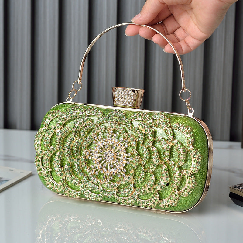 Wholesale Versatile Diamond Set Banquet Handbag