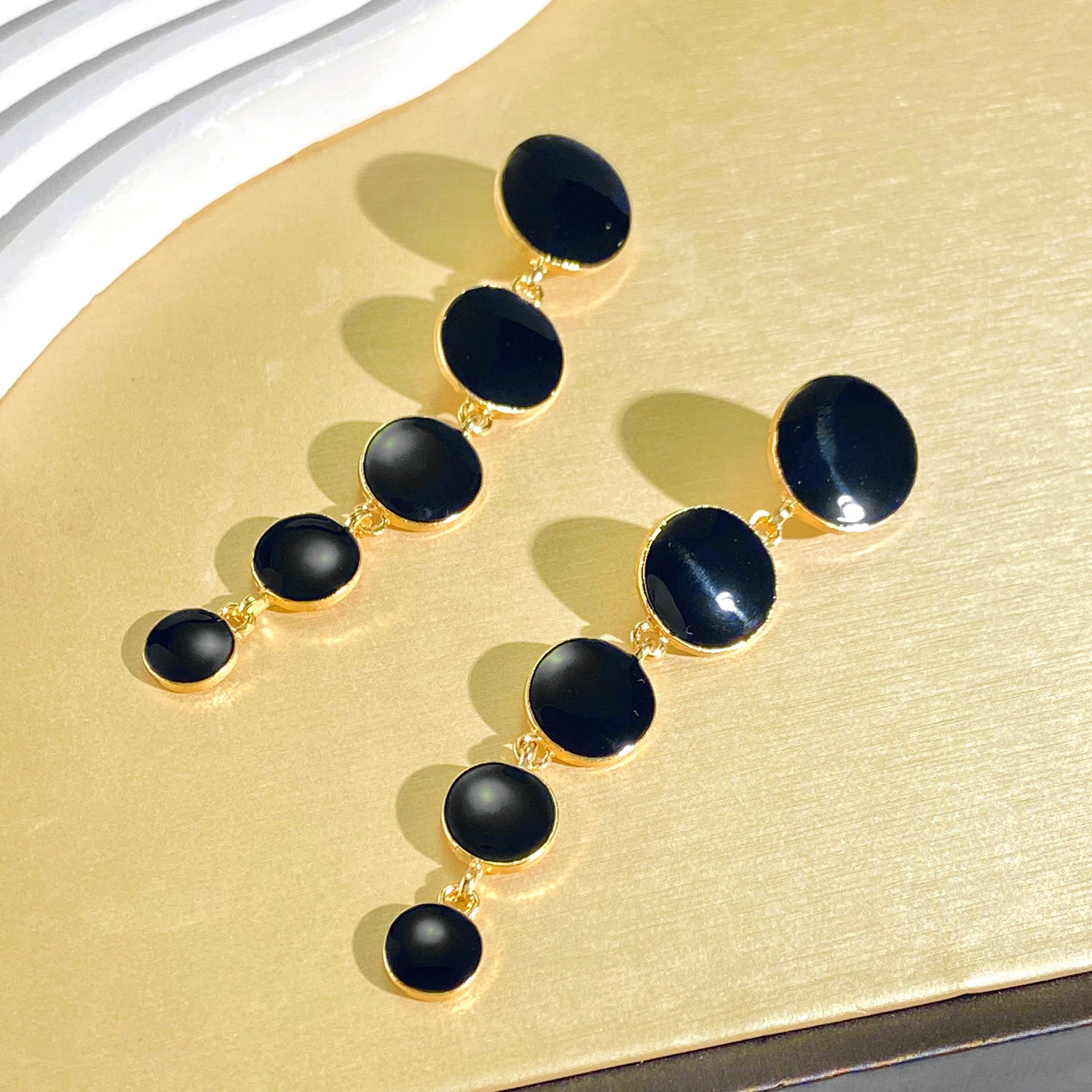 Wholesale  Long Tassel Pearl Earrings Love Earrings