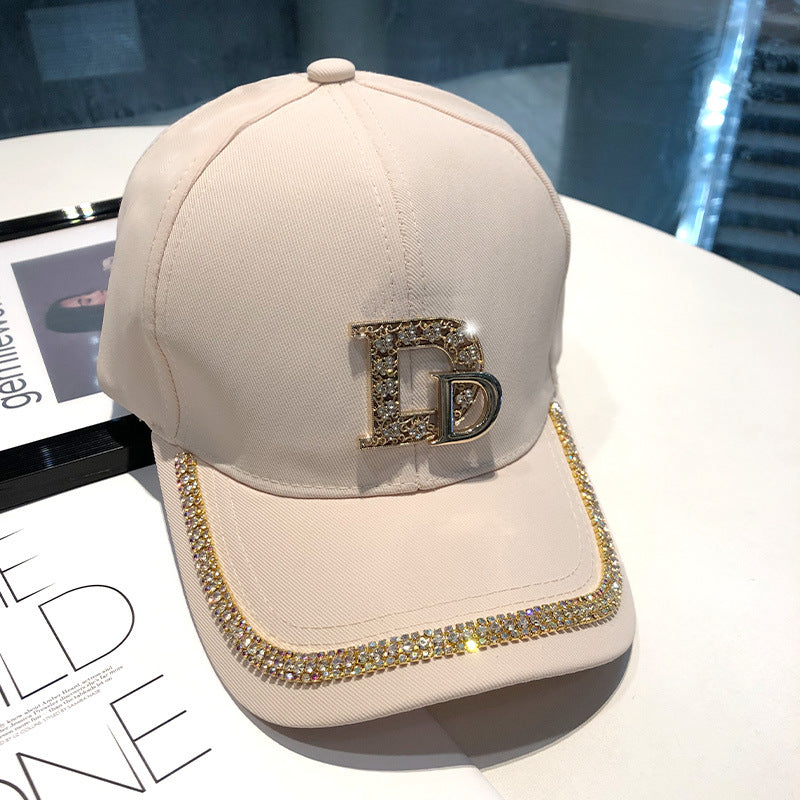 Wholesale Versatile Baseball Cap with Diamond Letters