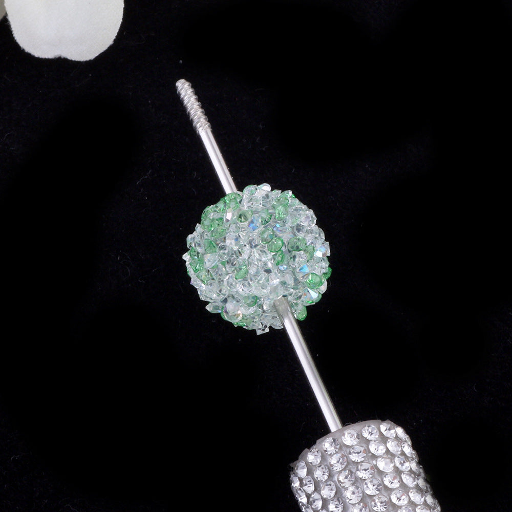 Wholesale 10pcs Acrylic Drip Glue Full Diamond Beads