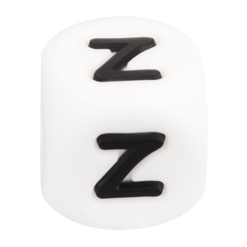 Wholesale Silicone Letters DIY Beads