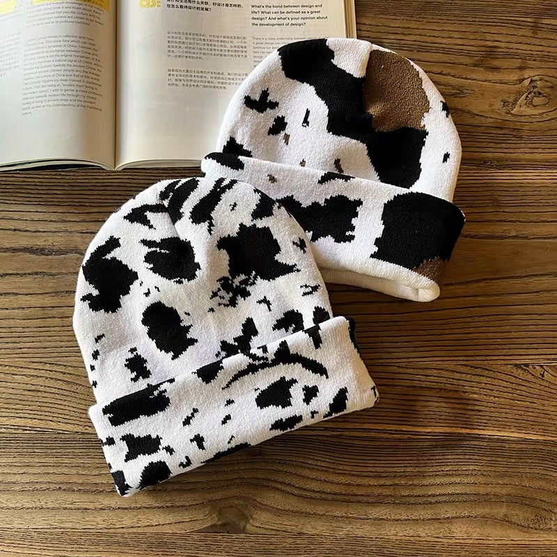 Sombrero de lana de punto de vaca al por mayor