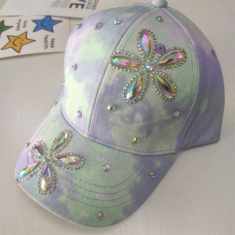 Wholesale Big Kids Flower Butterfly Baseball Cap
