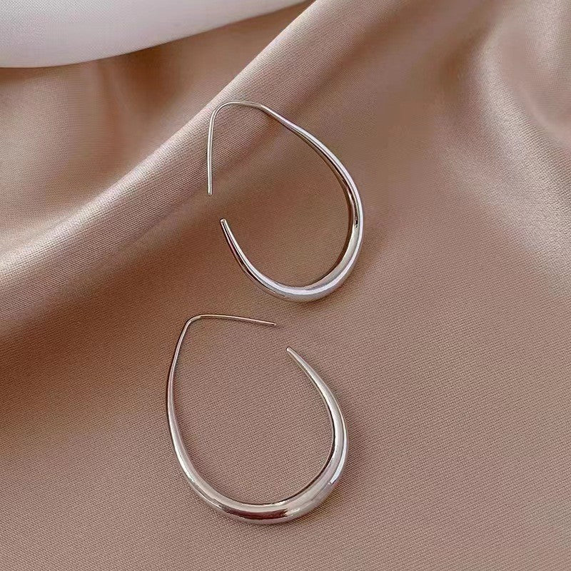 Wholesale Geometric Round Zircon Earrings For Women Stylish Electroplated Ear Studs For Party And Everyday Wear Gift