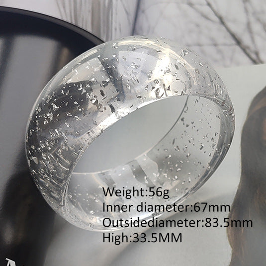 Wholesale Vintage Stone Pattern Acrylic Bracelet