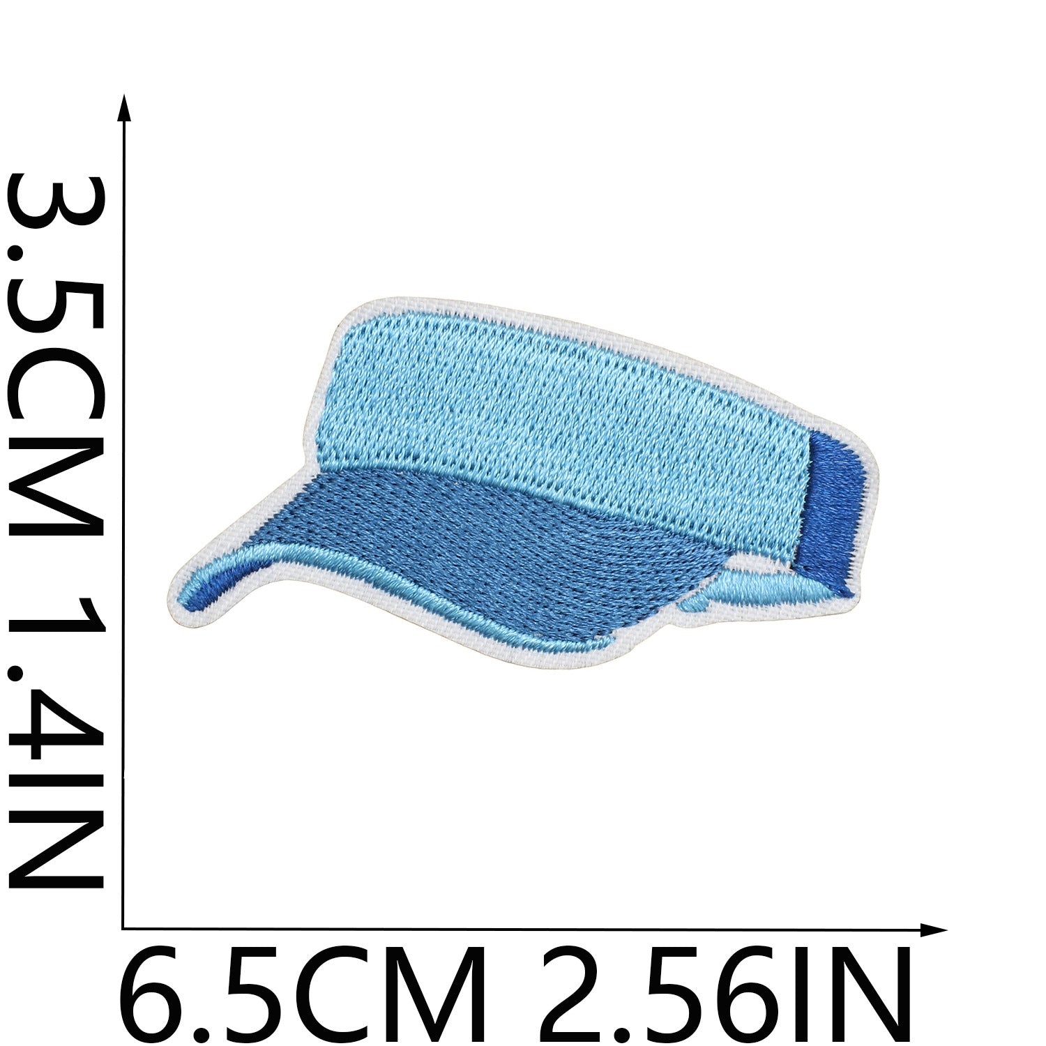 Wholesale Chic Golf Club Embroidered Patch Polyester Clothing Decorative Accent Casual Everyday Use