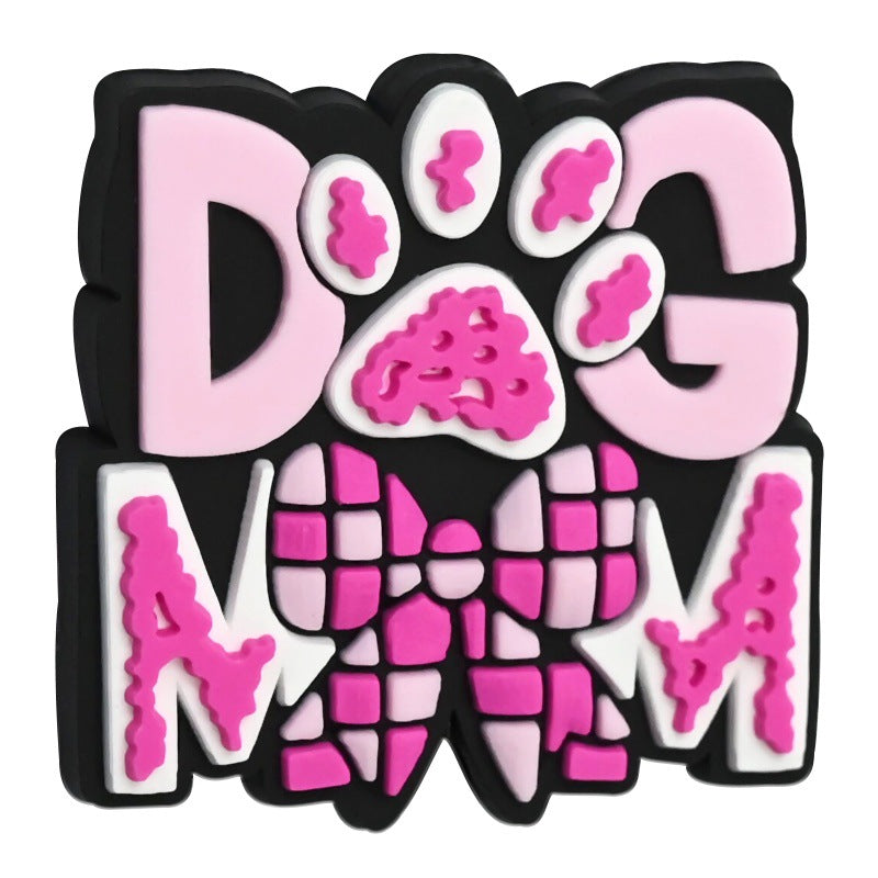 Wholesale Random 100pcs/pack  Cute pet dog beaded bracelet Focal Beads