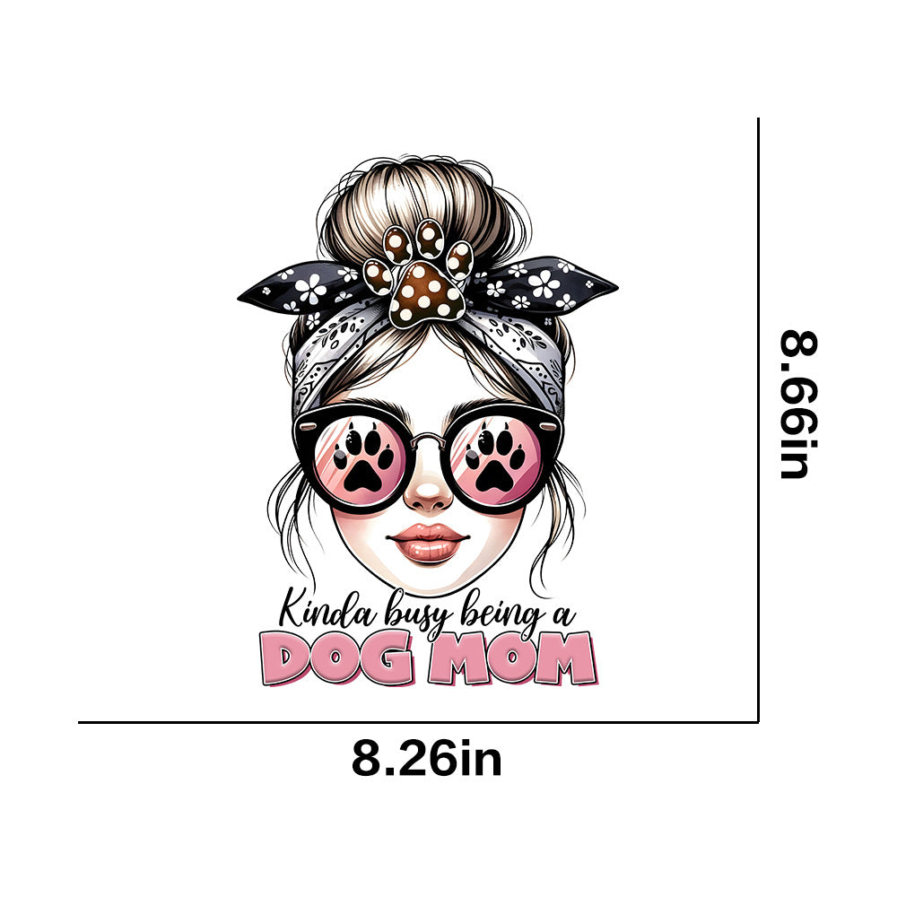 Wholesale 10pcs Dog Mom Series UV DTF Ready to Press Transfers Wraps