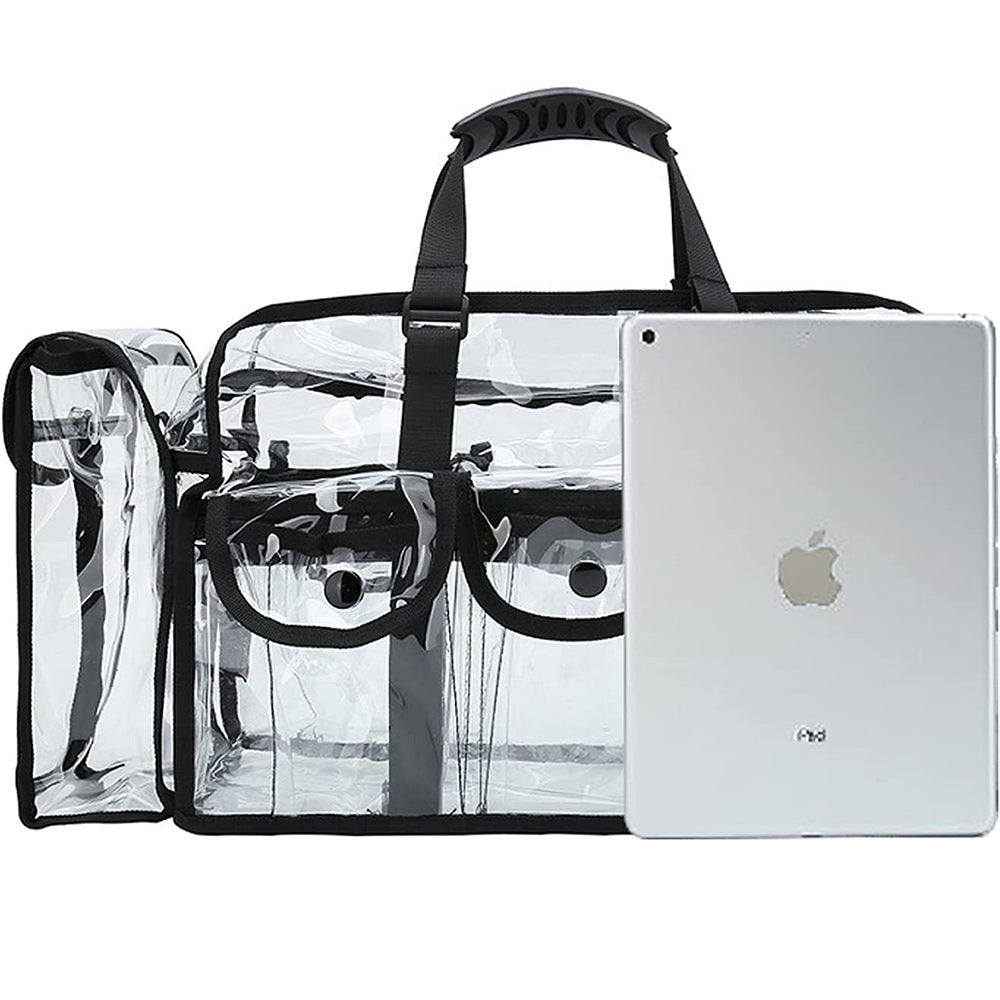 Bolsa de playa impermeable a gran capacidad transparente de PVC transparente al por mayor