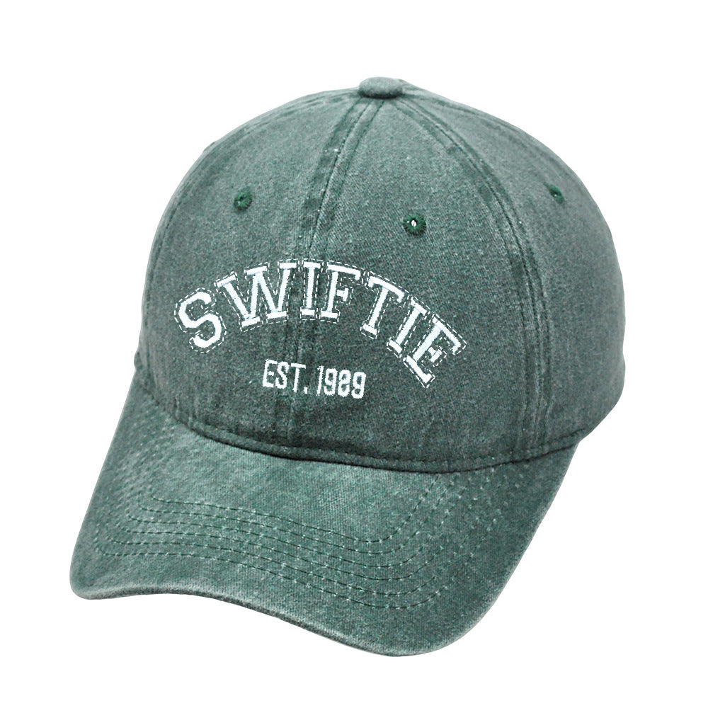 Wholesale Taylor Swift Embroidered 1989 Letters Vintage Baseball Cap