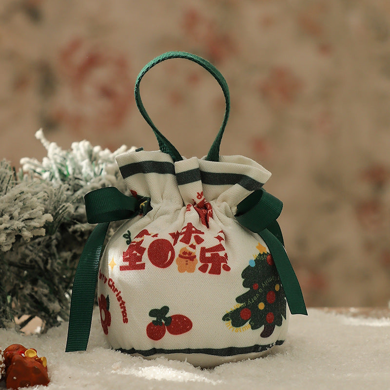 Wholesale Christmas Eve gift bag apple bag
