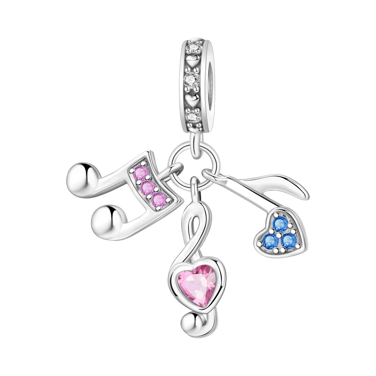 Wholesale Music Sports Series Football Guitar Silver Plated Charms
