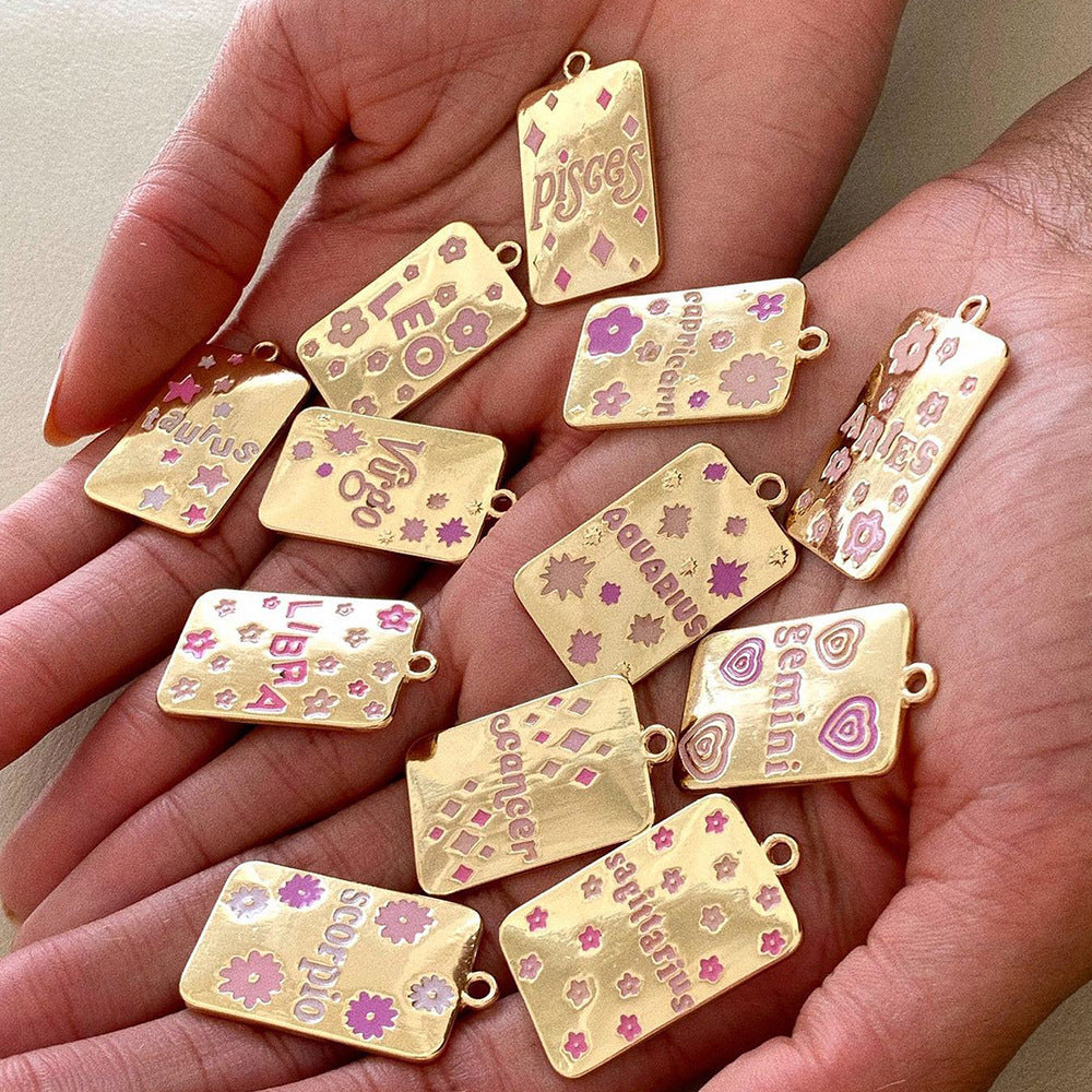 Wholesale Twelve Constellations Stainless Steel Necklace