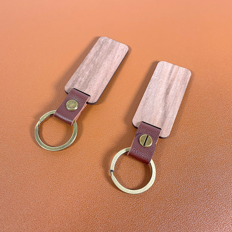 Wholesale DIY Blank Wooden Keychains
