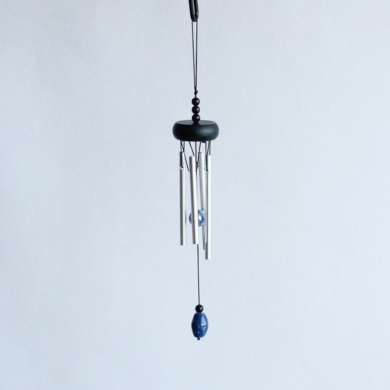 Wholesale Solid Aluminum Rod Metal Mini Wind Chime Decorative Pendant