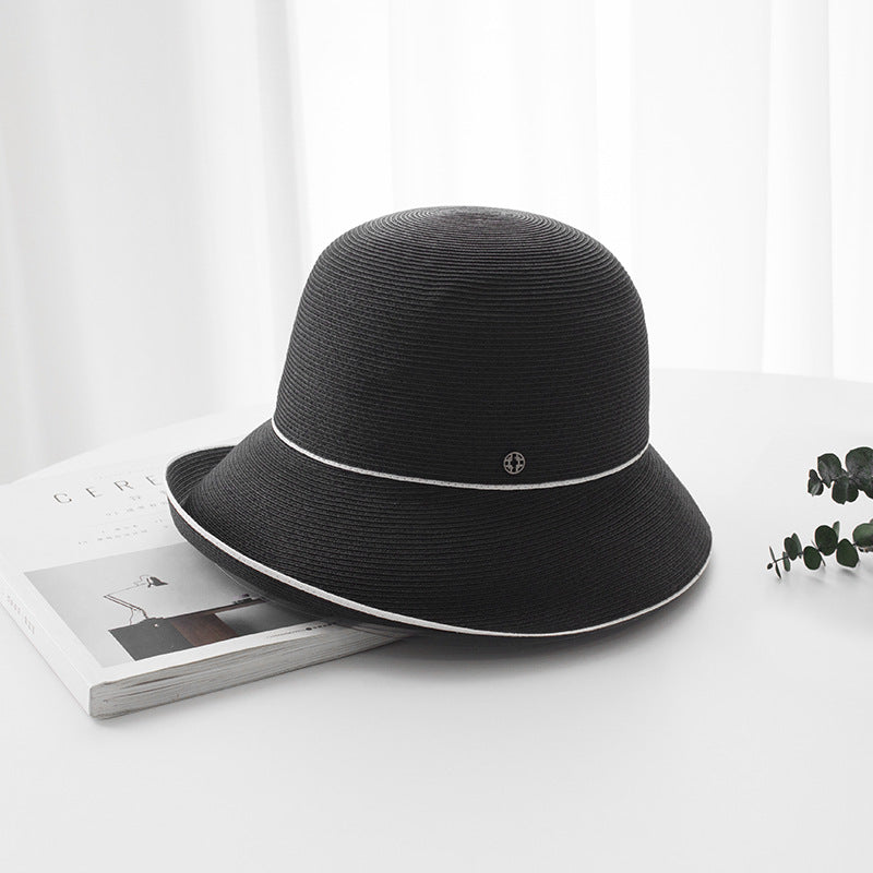 Sombrero de cubo trenzado de algodón al por mayor