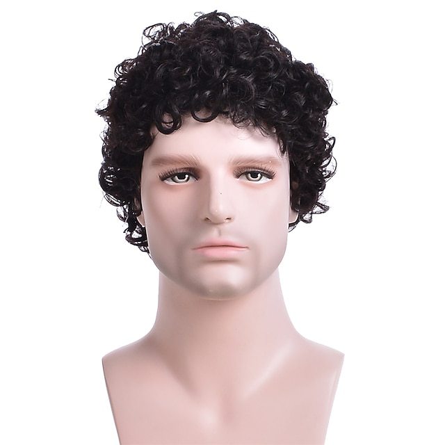 Wholesale Wig small curly fluffy headpiece Halloween party cosplay wig