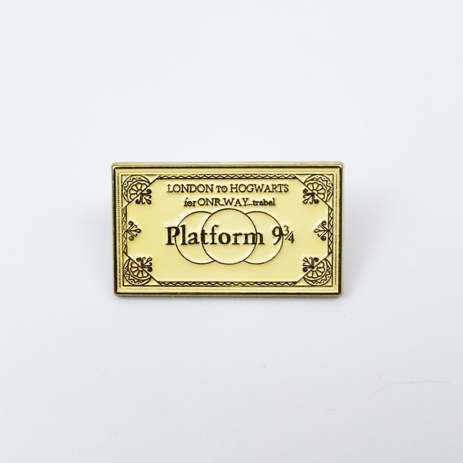 Wholesale Beer Landscape Alphabet Geometric Metal Brooch