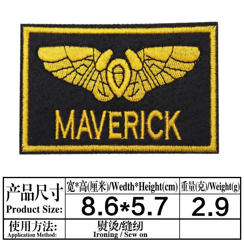 Wholesale embroidered cloth stickers cute cartoon patch five-pointed star puppy bag shoes decorative decals OLY Exclusive