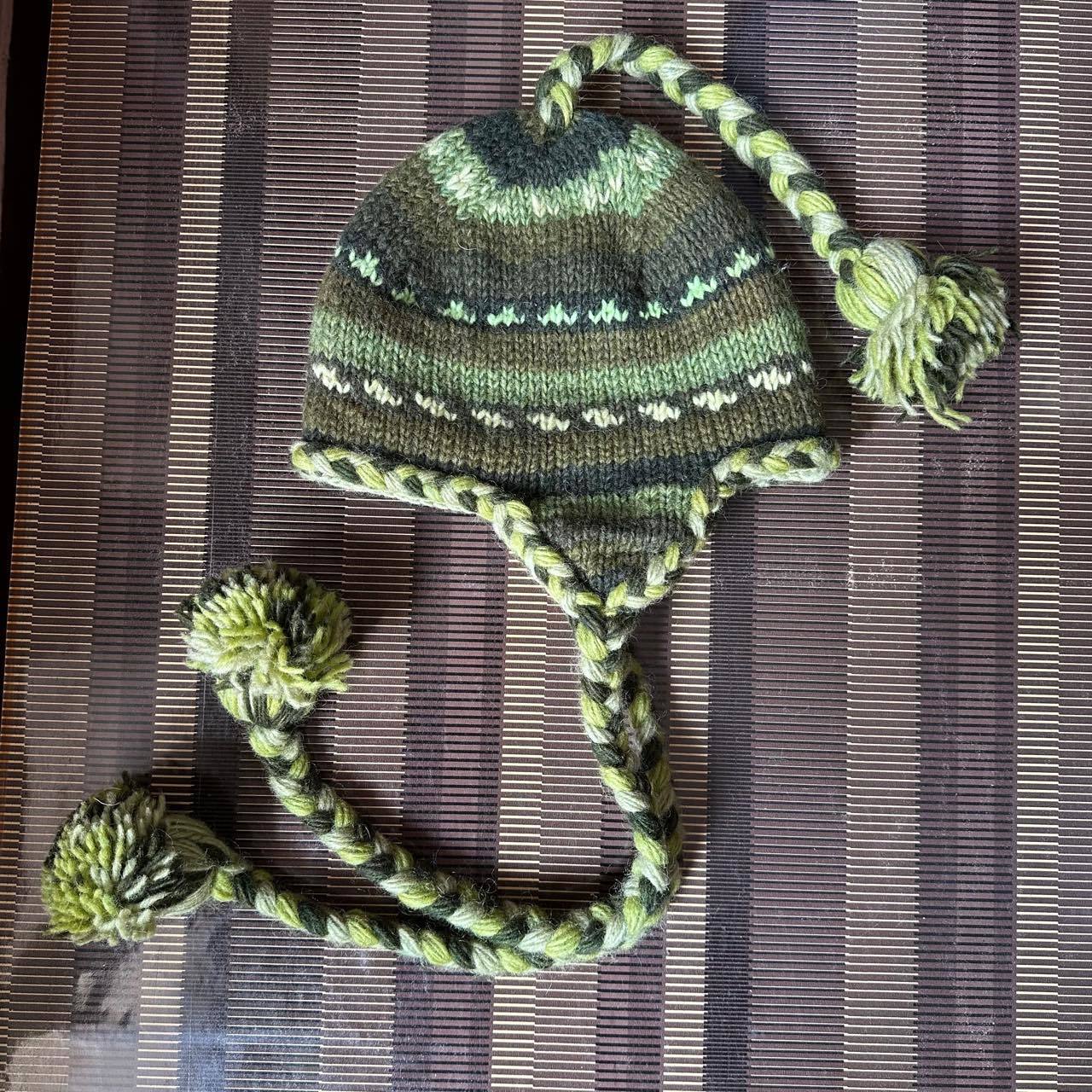 Wholesale Wool Warm Rainbow Plus Velvet Thick Earmuffs Beanie