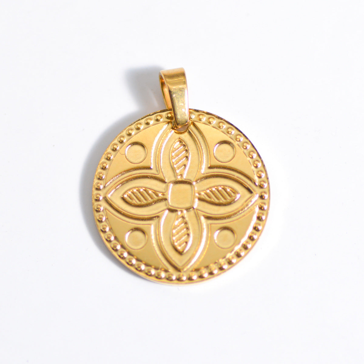 Wholesale Stainless Steel Natural Stone Oil Drop Necklace Jewelry