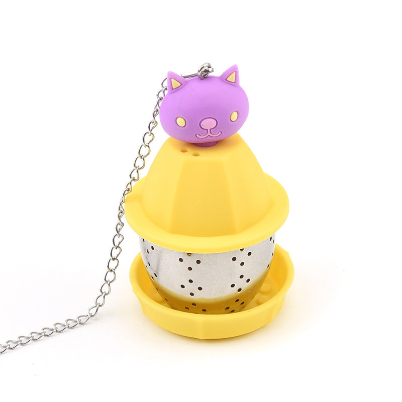 Wholesale Silicone Tea Leaker Stainless Steel Tea Infuser