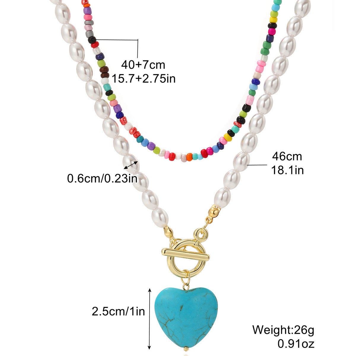 Wholesale Five-pointed Star Stacked Zircon Metal Multi-layer Necklace Jewelry Set