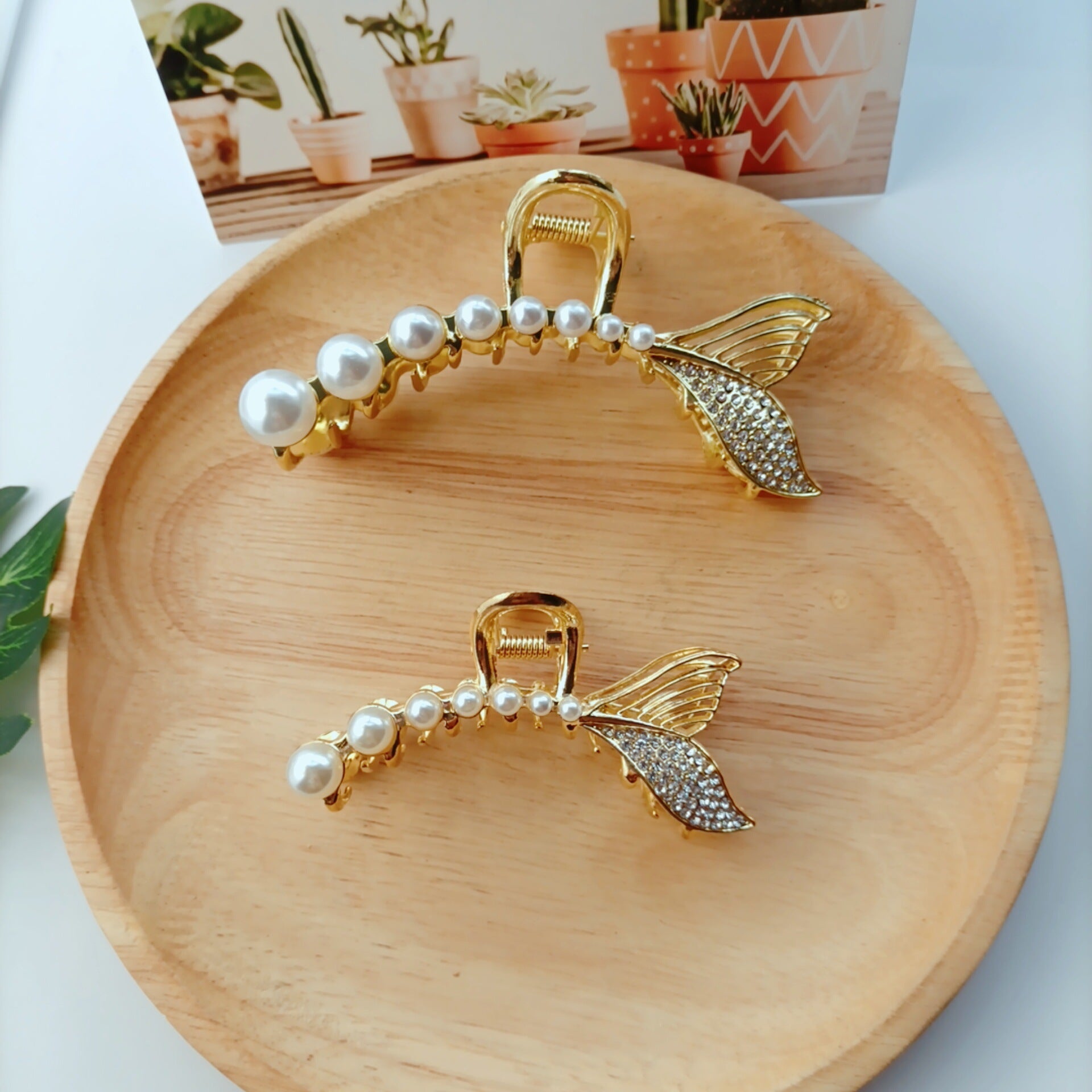 Wholesale Simple French Retro Alloy Hair Clips